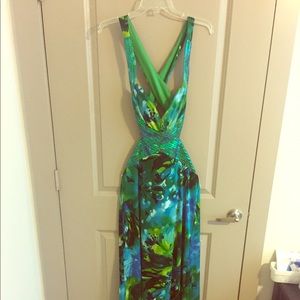 Floor length prom dress